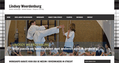 Desktop Screenshot of lindseyweerdenburg.nl